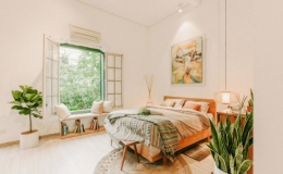 Cải tạo căn hộ studio nằm trong biệt thự Ph&aacute;p cổ theo phong c&aacute;ch Rustic