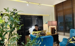 Căn hộ 140m2 mang phong c&aacute;ch Indochine đẹp chất ngất