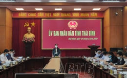 UBND tỉnh: Nghe v&agrave; cho &yacute; kiến về dự thảo đề &aacute;n đẩy mạnh đ&agrave;o tạo lao động c&oacute; kỹ năng nghề