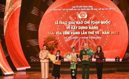 Giải b&aacute;o ch&iacute; to&agrave;n quốc về x&acirc;y dựng Đảng lần thứ VIII-năm 2023
