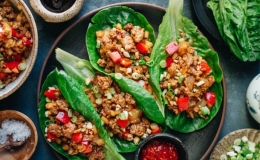 M&oacute;n x&agrave; l&aacute;ch cuốn thanh đạm