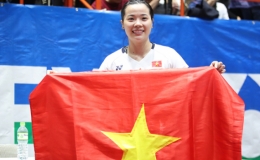Nguyễn Thuỳ Linh lần đầu v&ocirc; địch Vietnam International Challenger