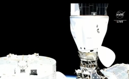 T&agrave;u vũ trụ Dragon gh&eacute;p nối th&agrave;nh c&ocirc;ng với Trạm Vũ trụ Quốc tế