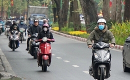 Bắc Bộ đ&oacute;n kh&ocirc;ng kh&iacute; lạnh, Trung Bộ nắng n&oacute;ng