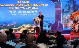 Chủ tịch Quốc hội Vương Đ&igrave;nh Huệ dự Hội nghị C&ocirc;ng bố Quy hoạch v&agrave; X&uacute;c tiến đầu tư tỉnh Ph&uacute; Y&ecirc;n năm 2024