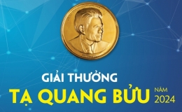 Giải thưởng Tạ Quang Bửu 2024 thay đổi ti&ecirc;u chuẩn x&eacute;t tặng