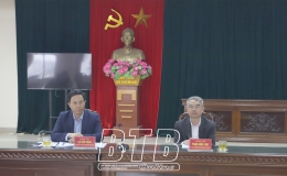 Kiểm tra c&ocirc;ng t&aacute;c tổ chức triển khai thực hiện sắp xếp đơn vị h&agrave;nh ch&iacute;nh cấp x&atilde; tại huyện Kiến Xương