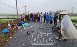 Kiến Xương: 5 người thương vong sau tai nạn giao th&ocirc;ng