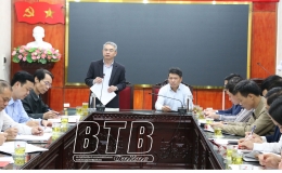 Triển khai cuộc gi&aacute;m s&aacute;t việc l&atilde;nh đạo, chỉ đạo, thực hiện Kết luận số 76-KL/TW v&agrave; Nghị quyết số 04-NQ/TU tại Th&agrave;nh ủy Th&aacute;i B&igrave;nh