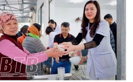 Bệnh viện Đa khoa huyện Vũ Thư: Khai trương nh&agrave; ăn bệnh viện