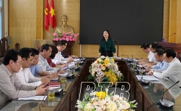 Đo&agrave;n kiểm tra số 1463 của Ban Thường vụ Tỉnh ủy th&ocirc;ng qua dự thảo b&aacute;o c&aacute;o kết quả kiểm tra đối với Ban Thường vụ Huyện ủy Th&aacute;i Thụy