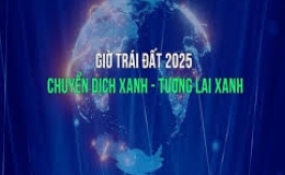 Giờ Tr&aacute;i đất năm 2025: Chuyển dịch xanh - Tương lai xanh