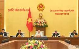 Khai mạc Phi&ecirc;n họp thứ 43 của Ủy ban Thường vụ Quốc hội