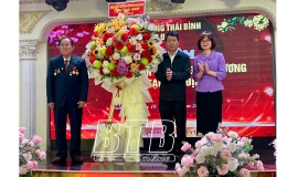 Kỷ niệm 35 năm th&agrave;nh lập Hội đồng hương Th&aacute;i B&igrave;nh tại Nam Định