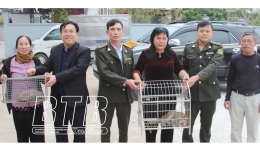 Người d&acirc;n tự nguyện giao nộp c&aacute; thể khỉ v&agrave;ng v&agrave; r&ugrave;a n&uacute;i v&agrave;ng   