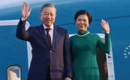 Tổng B&iacute; thư T&ocirc; L&acirc;m v&agrave; Phu nh&acirc;n thăm Indonesia, Ban Thư k&yacute; ASEAN v&agrave; Singapore