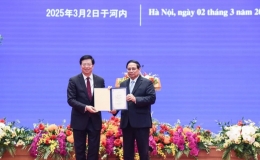 Trao tặng Danh hiệu &ldquo;Gi&aacute;o sư danh dự" Đại học Thanh Hoa cho Thủ tướng Ch&iacute;nh phủ Phạm Minh Ch&iacute;nh