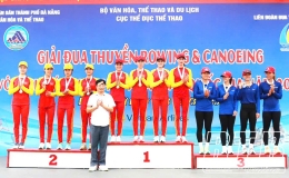 VĐV Th&aacute;i B&igrave;nh gi&agrave;nh 3 huy chương v&agrave;ng tại giải đua thuyền quốc gia