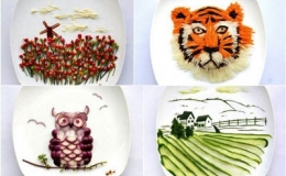 Tranh nghệ thuật &ldquo;dệt&rdquo; từ thực phẩm