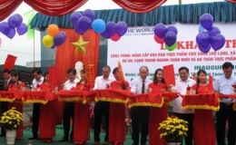 Đưa khu thực phẩm tươi sống chợ Lạng do Dự &aacute;n LIFSAP t&agrave;i trợ v&agrave;o hoạt động