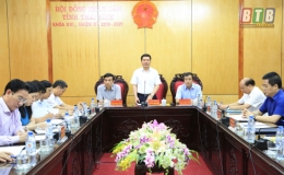 Triển khai kế hoạch tổ chức kỳ họp bất thường HĐND tỉnh kh&oacute;a XVI