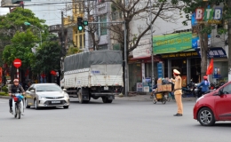 C&ocirc;ng an th&agrave;nh phố Th&aacute;i B&igrave;nh huy động 50% qu&acirc;n số dịp nghỉ lễ 30/4 v&agrave; 1/5