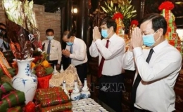 H&ocirc;m nay mồng 10-3 &acirc;m lịch, Lễ Giỗ Tổ H&ugrave;ng Vương diễn ra tại Đền H&ugrave;ng