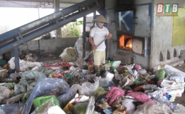 Hưng H&agrave;: 90,5% chất thải rắn được thu gom, xử l&yacute;