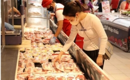 17 si&ecirc;u thị Big C ph&iacute;a Bắc giảm gi&aacute; 6%-25% sản phẩm thịt lợn