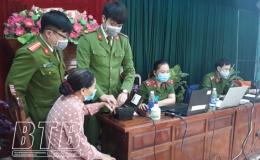 C&ocirc;ng an huyện Kiến Xương tiếp nhận tr&ecirc;n 32.000 hồ sơ căn cước c&ocirc;ng d&acirc;n gắn ch&iacute;p điện tử