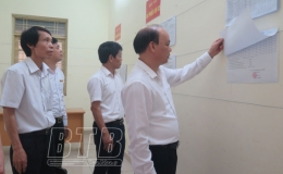 Gi&aacute;m s&aacute;t c&ocirc;ng t&aacute;c l&atilde;nh đạo, chỉ đạo thực hiện c&aacute;c văn bản chỉ đạo của Trung ương, của tỉnh về bầu cử