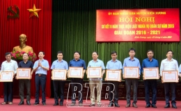 Kiến Xương: Sơ kết 6 năm thực hiện Luật Nghĩa vụ qu&acirc;n sự, giai đoạn 2016-2021