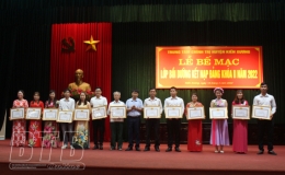 Kiến Xương: Bế giảng lớp bồi dưỡng kết nạp Đảng kh&oacute;a II/2022