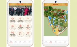 Ph&aacute;t h&agrave;nh ứng dụng du lịch th&ocirc;ng minh Đền H&ugrave;ng