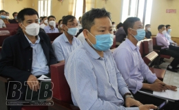 Vũ Thư: Tổ chức hội nghị qu&aacute;n triệt, triển khai c&aacute;c văn bản về c&ocirc;ng t&aacute;c c&aacute;n bộ