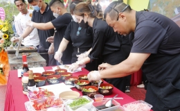 70 kh&ocirc;ng gian quảng b&aacute; ẩm thực 3 miền tại đất Tổ H&ugrave;ng Vương