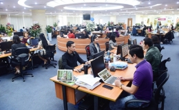 Đến năm 2030, 100% cơ quan b&aacute;o ch&iacute; vận h&agrave;nh m&ocirc; h&igrave;nh t&ograve;a soạn hội tụ