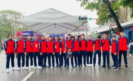 Đội tuyển b&oacute;ng chuyền nam Việt Nam chốt danh s&aacute;ch dự SEA Games 32