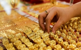 Gi&aacute; v&agrave;ng trong nước giảm nhẹ