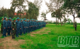 Tiền Hải: Hội thao d&acirc;n qu&acirc;n cơ động năm 2023