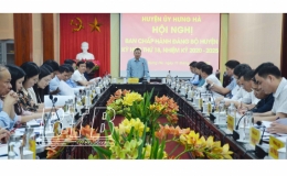 Hưng H&agrave;: B&agrave;n giải ph&aacute;p thực hiện nhiệm vụ ch&iacute;nh trị qu&yacute; II năm 2023