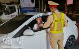  Kiến Xương: Nhiều giải ph&aacute;p bảo đảm an to&agrave;n giao th&ocirc;ng trong dịp nghỉ lễ      