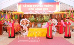 Khai mạc lễ hội truyền thống đền Lộng Kh&ecirc; năm 2024