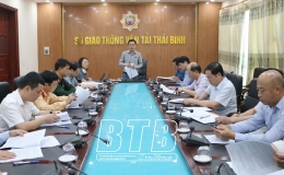 Khảo s&aacute;t việc thực hiện ch&iacute;nh s&aacute;ch, ph&aacute;p luật về bảo đảm trật tự an to&agrave;n giao th&ocirc;ng tại Sở Giao th&ocirc;ng Vận tải