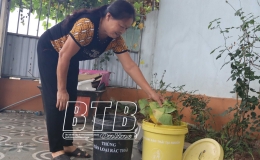 Lợi &iacute;ch k&eacute;p từ ph&acirc;n loại xử l&yacute; r&aacute;c thải tại nguồn ở Vũ H&ograve;a