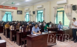 Tập huấn triển khai c&aacute;c văn bản ph&aacute;p luật v&agrave; nội dung chuy&ecirc;n m&ocirc;n y tế về ph&ograve;ng, chống ma t&uacute;y