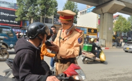  Xử l&yacute; hơn 1 triệu trường hợp vi phạm trật tự an to&agrave;n giao th&ocirc;ng