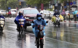 Bắc Bộ mưa d&ocirc;ng, trời chuyển m&aacute;t từ 28/4, Nam Bộ nắng n&oacute;ng