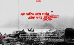 B&aacute;o Nh&acirc;n D&acirc;n ra mắt chuy&ecirc;n trang Đại thắng m&ugrave;a xu&acirc;n năm 1975