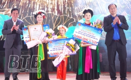 Chung kết cuộc thi "Em y&ecirc;u l&agrave;n điệu d&acirc;n ca" học sinh phổ th&ocirc;ng tỉnh Th&aacute;i B&igrave;nh năm 2025   
